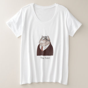 Camiseta tamaño T Plus para mujeres de VALET CAT