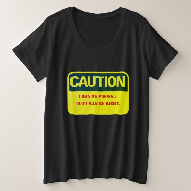 Camiseta tamaño T-Z de Comfort Zone Plus (Anverso del diseño)