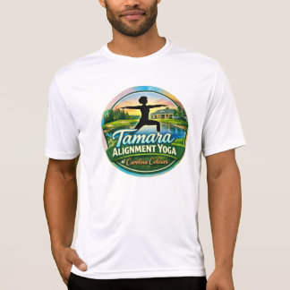 Camiseta Tamara Paquee Yoga de alineación