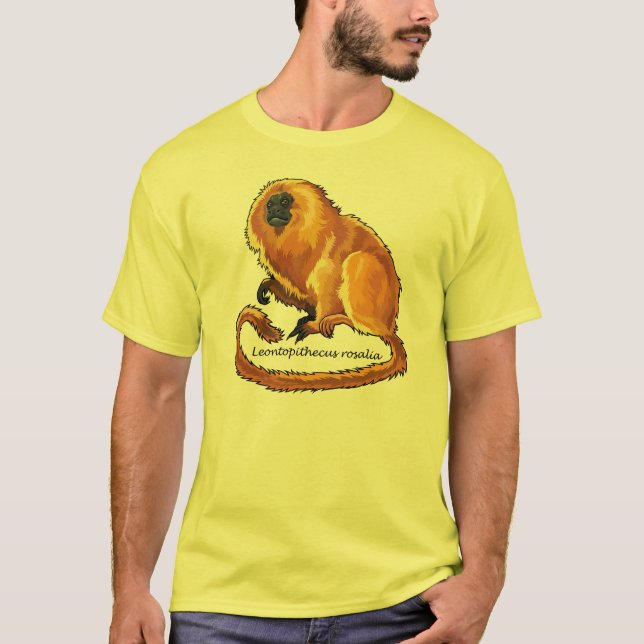 Camiseta tamarín de león dorado (Anverso)