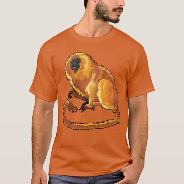 Camiseta tamarín de león dorado (Anverso)