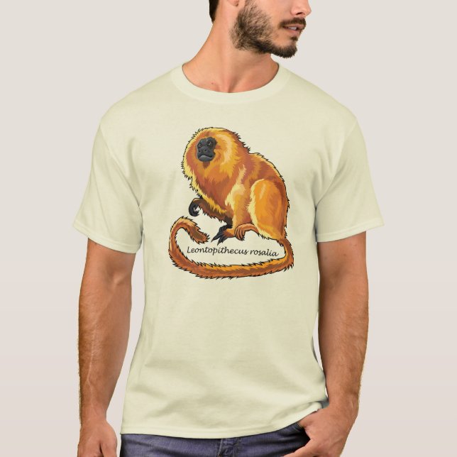 Camiseta tamarín de león dorado (Anverso)