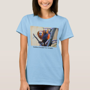 Camiseta tamarin De oro-dirigido del león