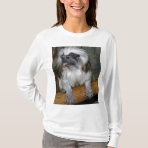 Camiseta Tamarin lindo del Algodón-top