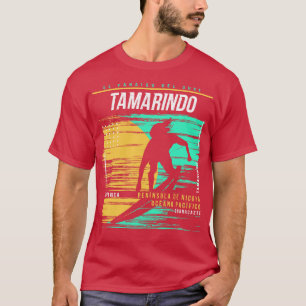 Camiseta Tamarindo Costa Rica Vintage Surfing Retro