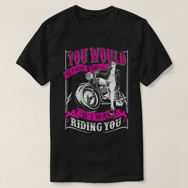 Camiseta También estarías en voz alta si te estuviera condu (Diseño del anverso)