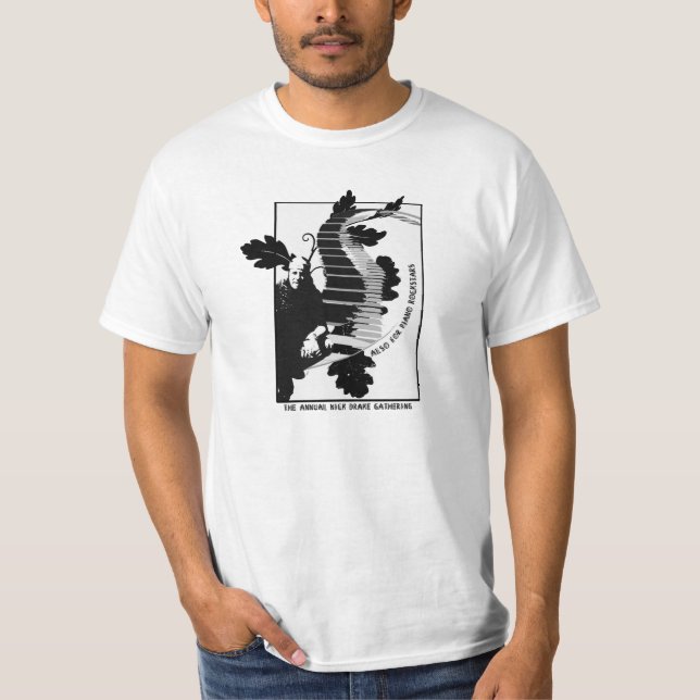 Camiseta También para el piano Rockstars (Anverso)