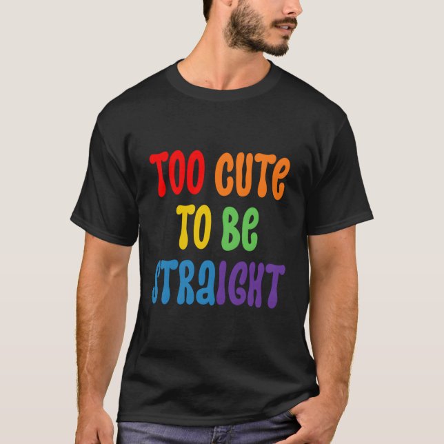 Camiseta También Para Ser Un Orgullo Directo (Anverso)