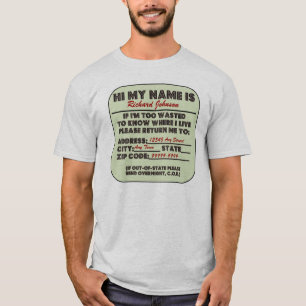 Camiseta También por favor perdida vuelta yo