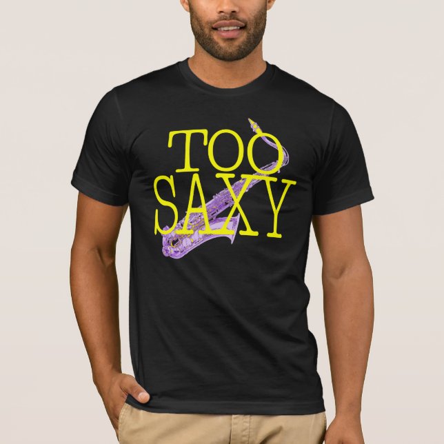 Camiseta También Saxy (Anverso)