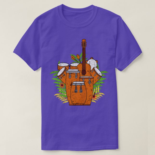 Camiseta Tambor Conga (Diseño del anverso)