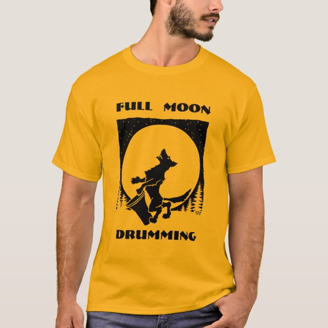 Camiseta Tambor de la Luna Llena (Anverso)