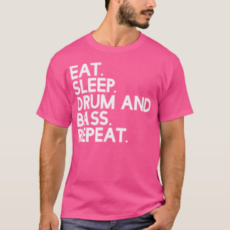 Camiseta Tambor De Sueño Y Repetición De Bass - Música
