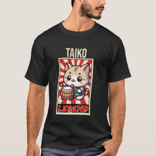 Camiseta Tambor de tako japonés tradicional