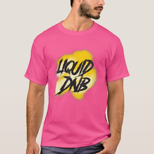 Camiseta Tambor líquido de las mujeres N Música bass Liquid (Anverso)