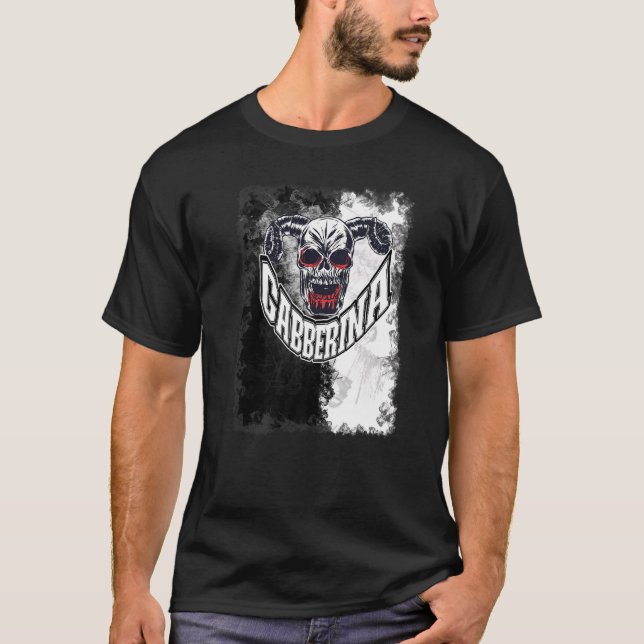 Camiseta Tambor N Bass de estilo duro Satanás Espiritual R (Anverso)