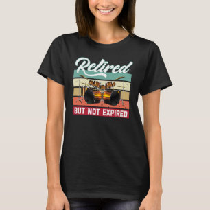 Camiseta Tambor Retirado Retirado Pero No Vencido Para Bamb