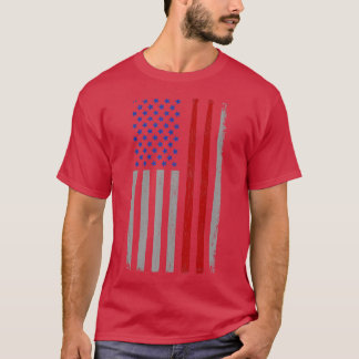 Camiseta Tambor vintage golpea a tambor divertido de bander
