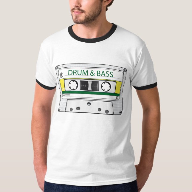 Camiseta Tambor y cinta baja de la mezcla (Anverso)