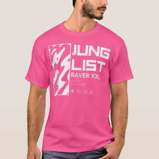 Camiseta Tambor Y Música Bass Liquid Jungle Rave Edm