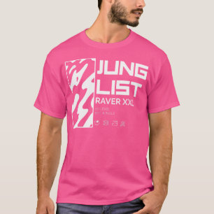 Camiseta Tambor Y Música Bass Liquid Jungle Rave Edm