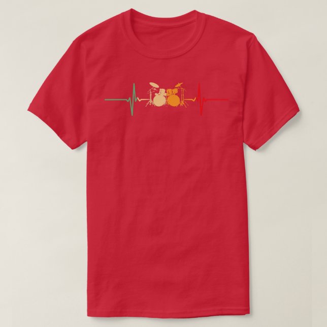 Camiseta tambores (Diseño del anverso)