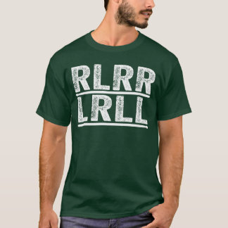Camiseta Tambores de batería de tamborileros RLRR LRLL RLRR
