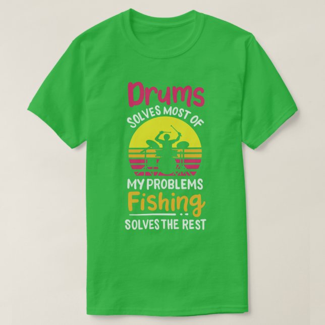 Camiseta Tambores de citas de tambores 1 (Diseño del anverso)