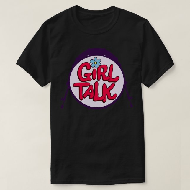 Camiseta Tambores de conversación chica (Diseño del anverso)