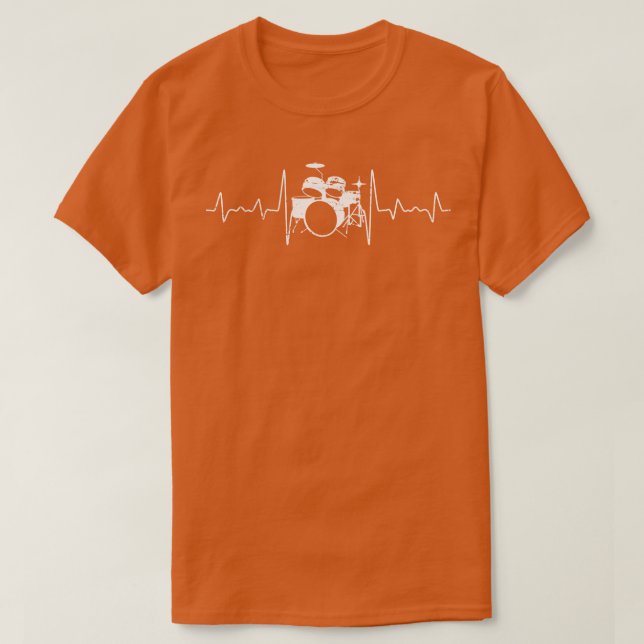 Camiseta Tambores de latido (Diseño del anverso)