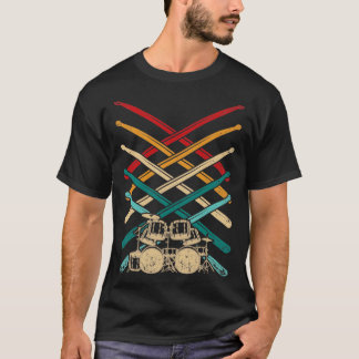 Camiseta Tambores de percusión de tambores de juego