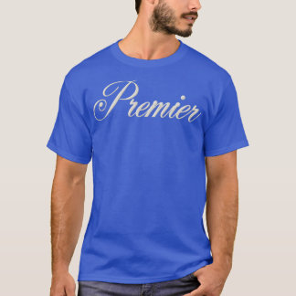 Camiseta Tambores de premier de época blancos