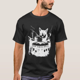 Camiseta Tambores de punk para jugar al gato 1