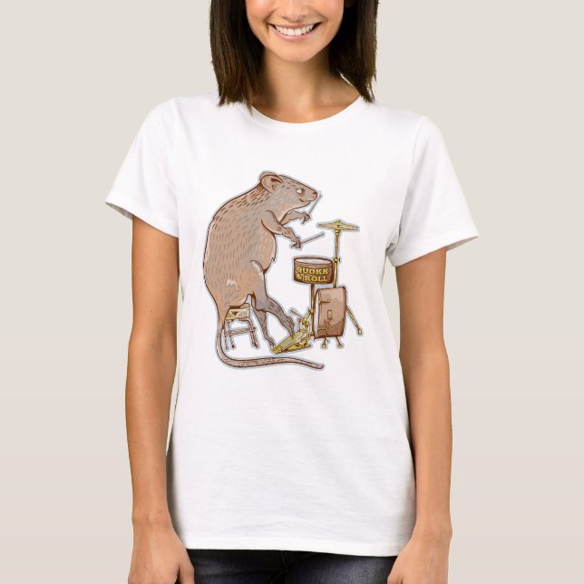 Camiseta Tambores de Quokka (Anverso)
