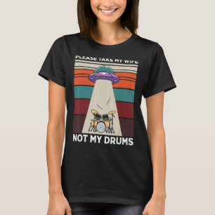 Camiseta Tambores De Secuestro De Extranjeros Por Favor Tom