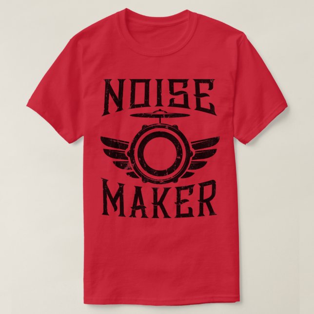 Camiseta Tambores de tambor (Diseño del anverso)