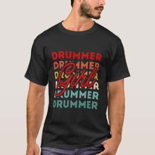 Camiseta Tambores de tambor de músico para tambor