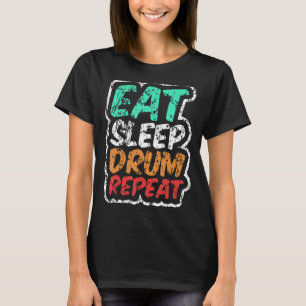 Camiseta Tambores de tambor para tambores Problemas musical