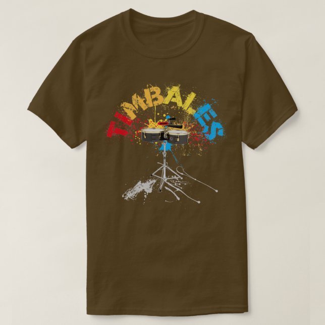 Camiseta Tambores de timbre (Diseño del anverso)