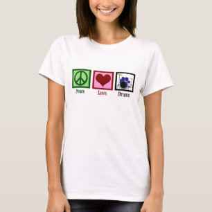 Camiseta Tambores del amor de la paz