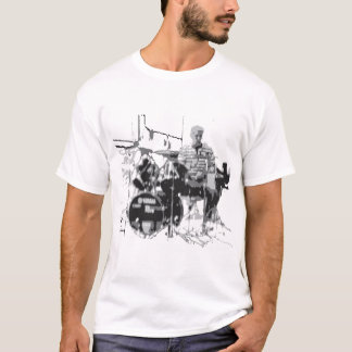 Camiseta tambores del ilustracion