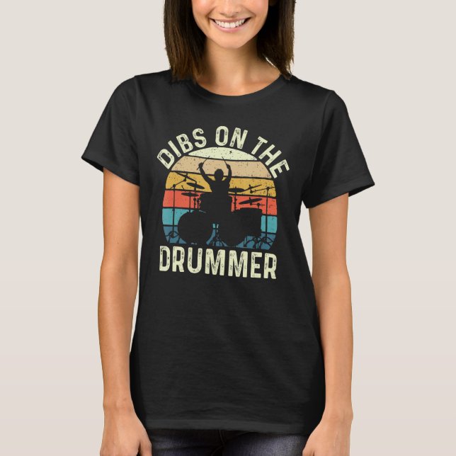 Camiseta Tambores en el tambor - Banda Percussionista (Anverso)