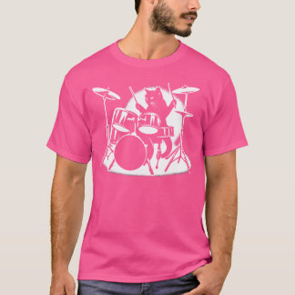Camiseta Tambores para jugar al gato Novedad del tambor Lov