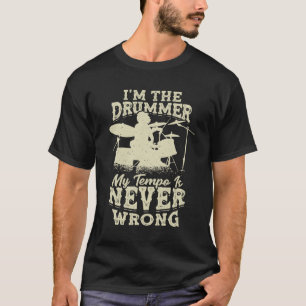 Camiseta Tambores tambores regalo percusionista