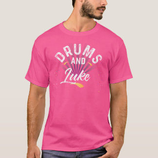 Camiseta Tambores y Luke Para Batería