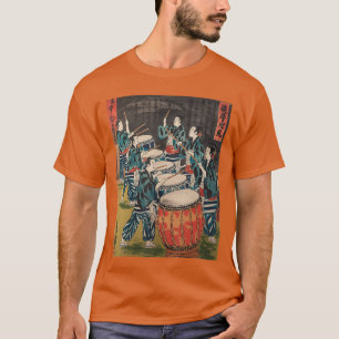 Camiseta Tamborileo Taiko Cultura Japonesa Japón Música de