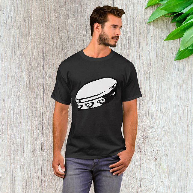 Camiseta Tambourine Ilustracion Mens T-Shirt (Subido por el creador)