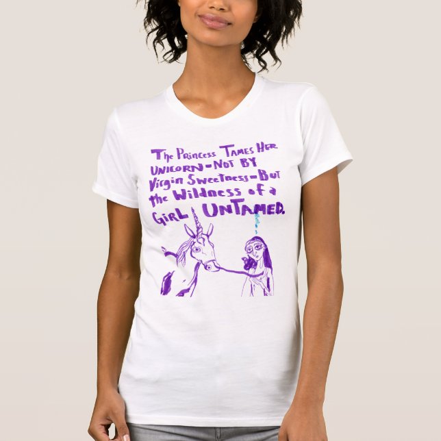 Camiseta Tamer de Unicorn (Anverso)