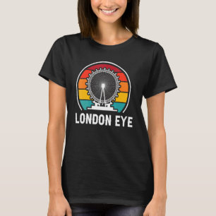 Camiseta Támesis De Los Ojos De Londres En El Río Inglaterr