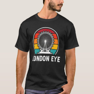 Camiseta Támesis De Los Ojos De Londres En El Río Inglaterr